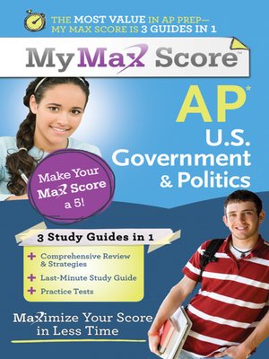 cover image of My Max Score AP U.S. Government & Politics